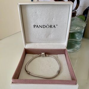 Pandora Silver Charm Bracelet - 7 inches